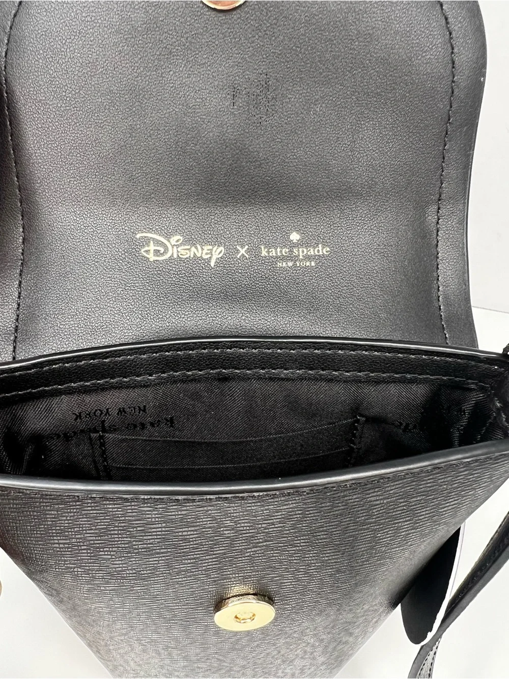 Kate Spade x Disney Minnie Mouse Bow North South 3D Crossbody NEW